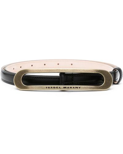 Isabel Marant Belt With Buckle - Yellow