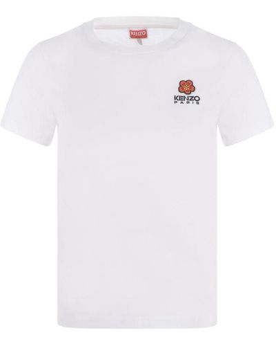 KENZO T-shirt "flower" - White