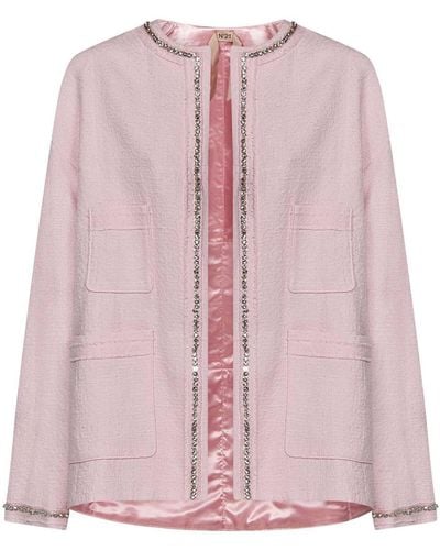 N°21 Coat - Pink