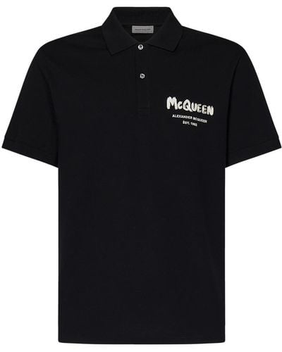 Alexander McQueen Polo Shirt - Black