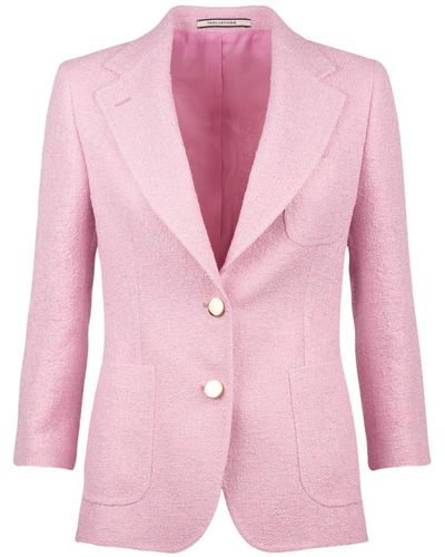 Tagliatore Single-Breasted Jacket Jdebra - Pink