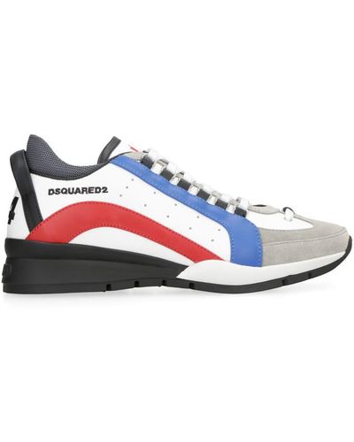 DSquared² Legendary Leather Low-top Sneakers - White