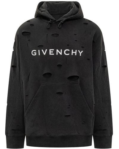Givenchy Oversized Hoodie - Black