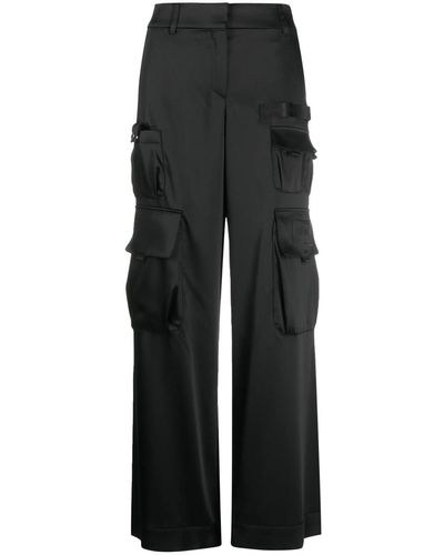 Off-White c/o Virgil Abloh Low-Waisted Cargo Pants - Black