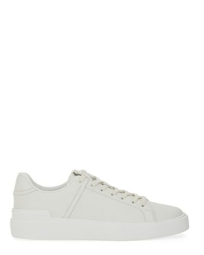 Balmain "b-court" Sneaker - White