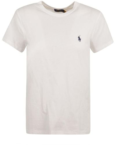 Ralph Lauren Wimbledon Logo-embroidered Cotton T-shirt - White