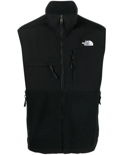 The North Face Vest With Logo - Black