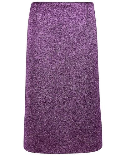 Dries Van Noten Skirts - Purple