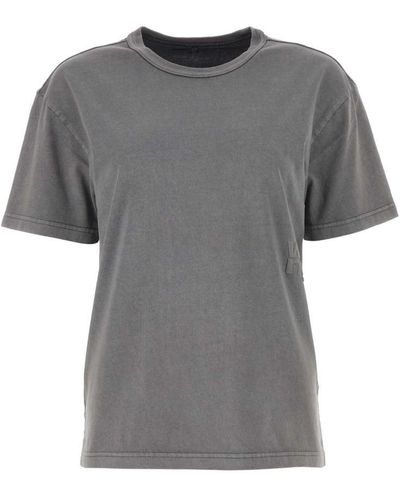 Alexander Wang T-Shirts - Gray