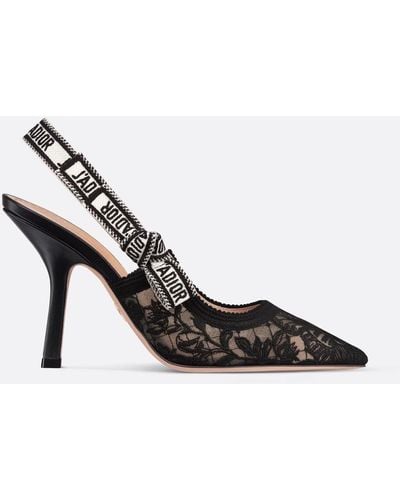 Dior J`Adior Slingback Pumps Shoes - Black