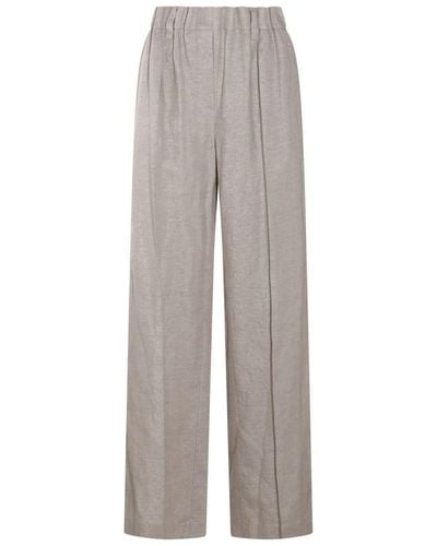 Brunello Cucinelli Pants Light Grey