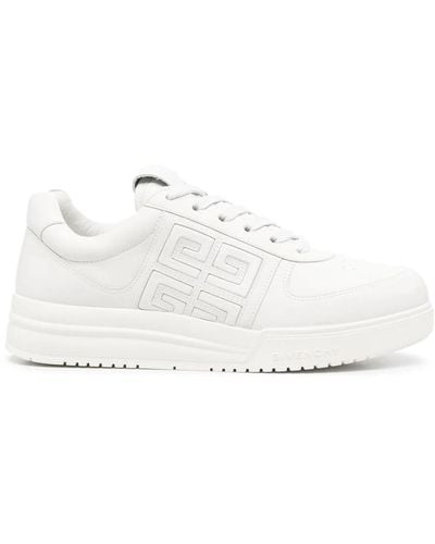 Givenchy G4 Leather Low-Top Sneakers - White