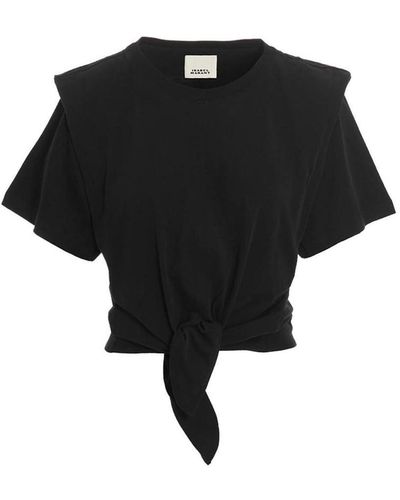 Isabel Marant Zeli Midi T-shirt Black