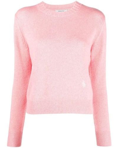 Sporty & Rich Sweater - Pink