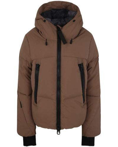 JG1 Padded Jacket With Hood Clothing - Brown