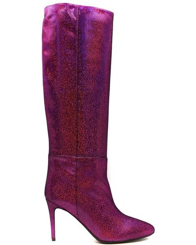 Anna F. Boots - Purple