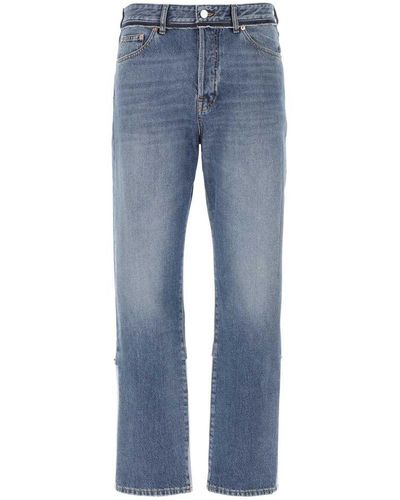 Valentino Regular Fit Rockstud Jeans - Blue