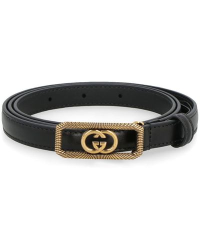 Gucci Leather Belt - Black