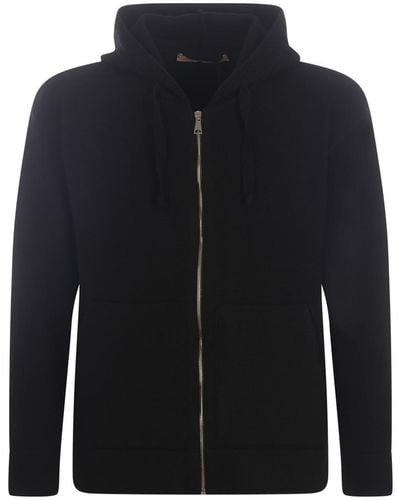 Yes London Hooded Jumper - Blue
