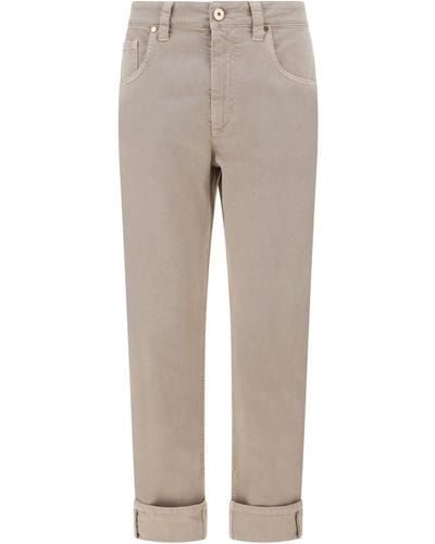 Brunello Cucinelli Pants - Gray