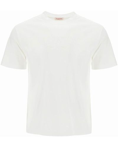 Valentino Garavani T-shirt With Logo Print - White