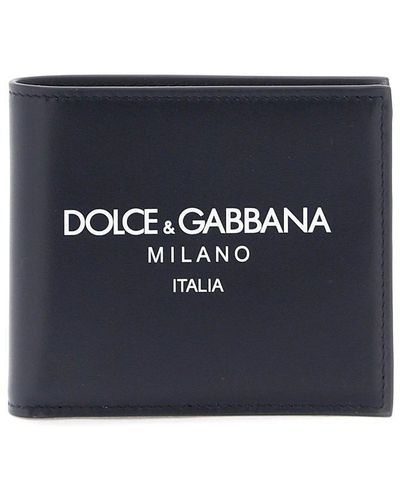 Dolce & Gabbana Wallet With Logo - Blue