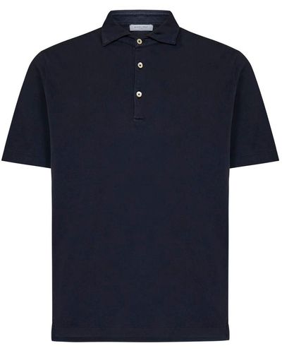 Boglioli Cotton Polo Shirt - Blue
