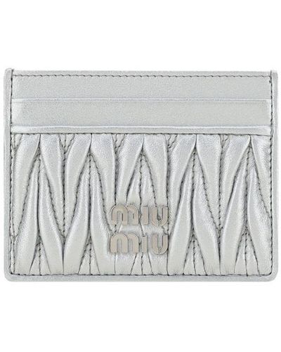 Miu Miu Wallets - White