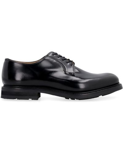 Church's Leather Lace-up Shoes - Black