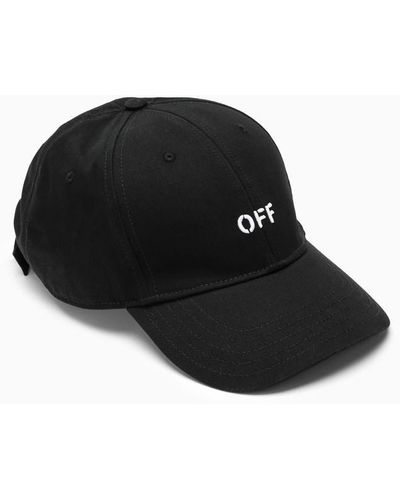 Off-White c/o Virgil Abloh Off- Baseball Cap With Logo - Black