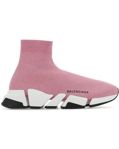 Balenciaga Speed 2.0 Sock Sneaker - Pink