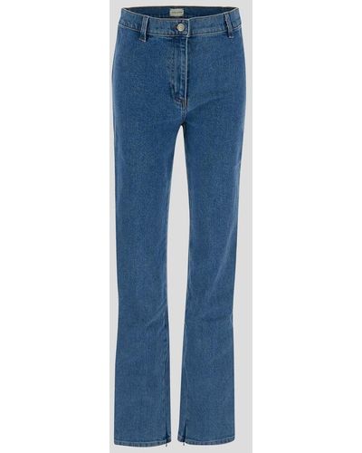Magda Butrym Slim Fit Jeans - Blue