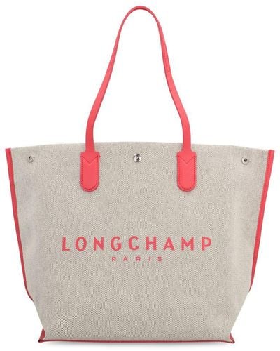 Longchamp Roseau Tote Bag - Pink