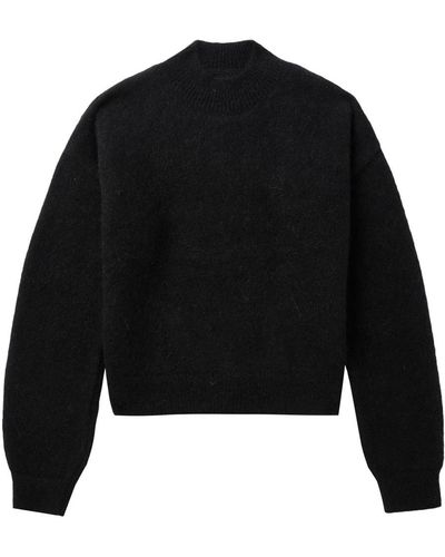 Jacquemus Crew Neck Sweater - Black