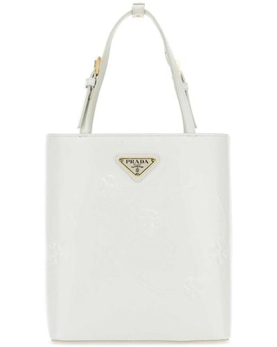 Prada Crystal-studded Duchesse Mini-bag - Black | Editorialist
