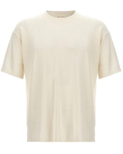 Ma'ry'ya Linen T-Shirt - White