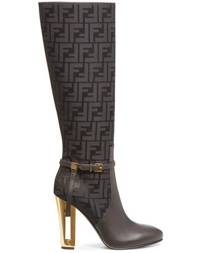 Fendi hot sale croc boots