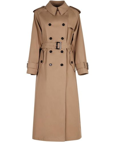 Herno Cotton Trench Coat - Natural