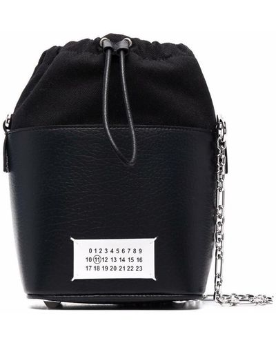 Maison Margiela 5ac Mini Bucket Bag - Black