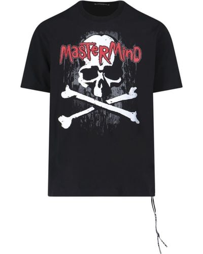 Mastermind Japan T-shirts And Polos - Black