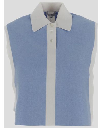 JW Anderson Jw Anderson T-Shirts And Polos - Blue