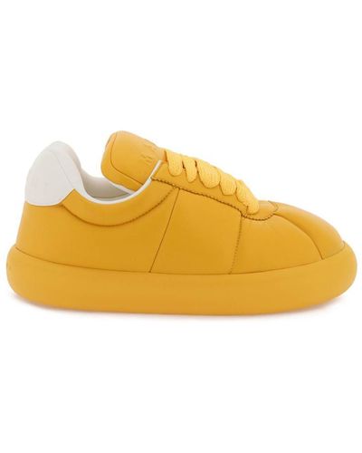 Marni Leather Bigfoot 2.0 Sneakers - Yellow