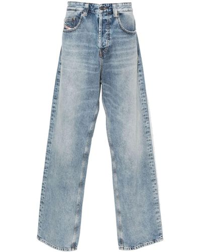 DIESEL D-Macro 2001 Straight Jeans - Blue