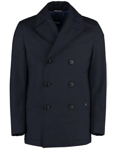 BOSS by HUGO BOSS Long coats and winter coats for Men | Online Sale up to  57% off | Lyst