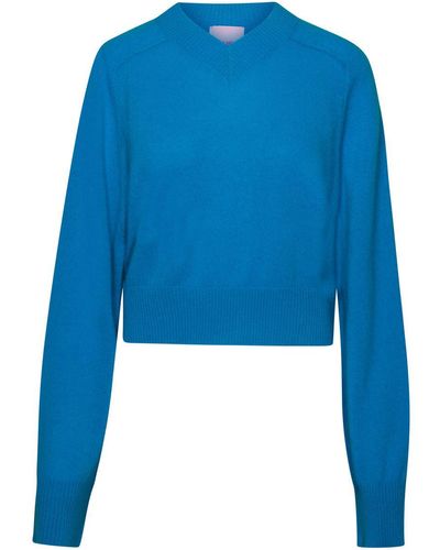 Crush Indigo Cashmere Sweater - Blue
