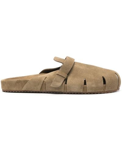 Ancient Greek Sandals Atlas Crosta Shoes - Brown
