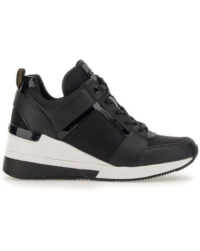 Michael Kors Georgie Lace-up Sneakers - Black