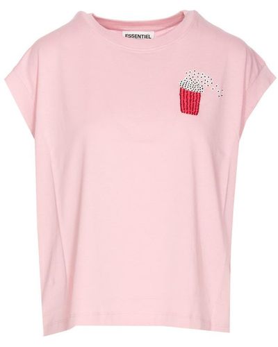 Essentiel Antwerp T-Shirts And Polos - Pink