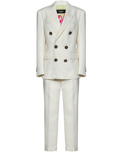 DSquared² Boston Suit - White