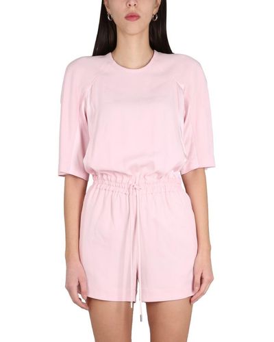 Boutique Moschino Sport Chic Jumpsuit - Pink